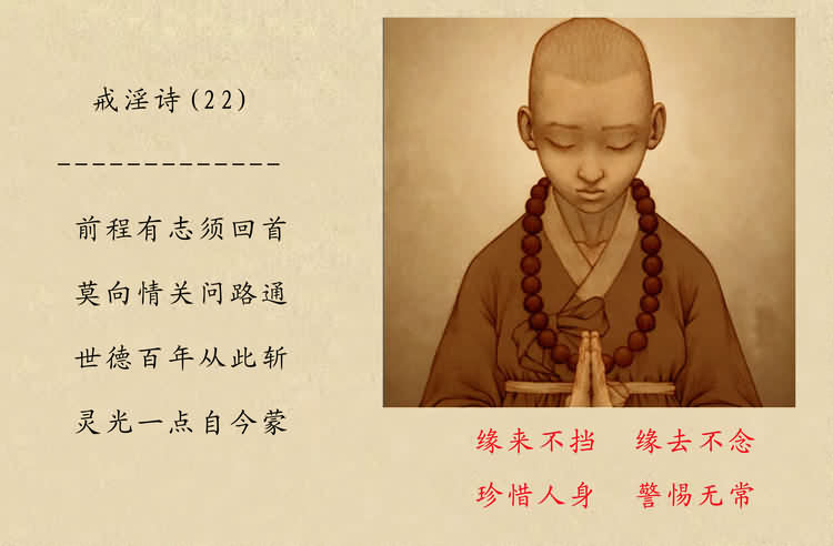 戒淫詩(圖)