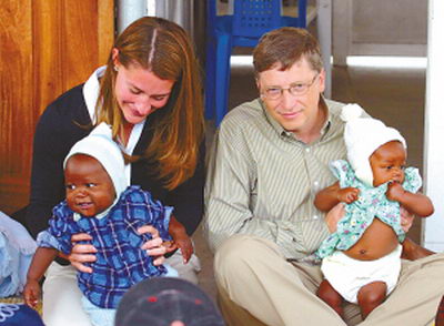 比爾蓋茨:用慈善改變世界