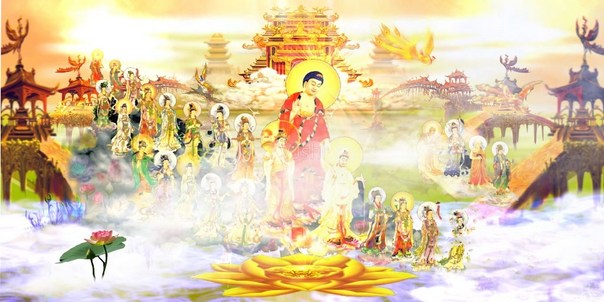 彌陀即是毗盧師，極樂即是華藏界