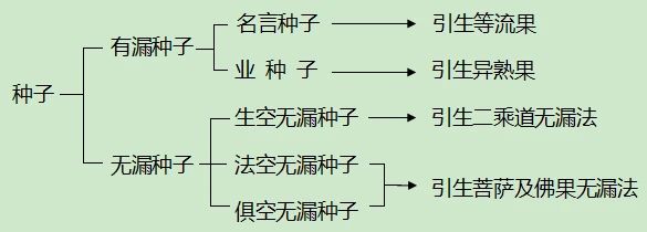 什麼是有漏與無漏種子