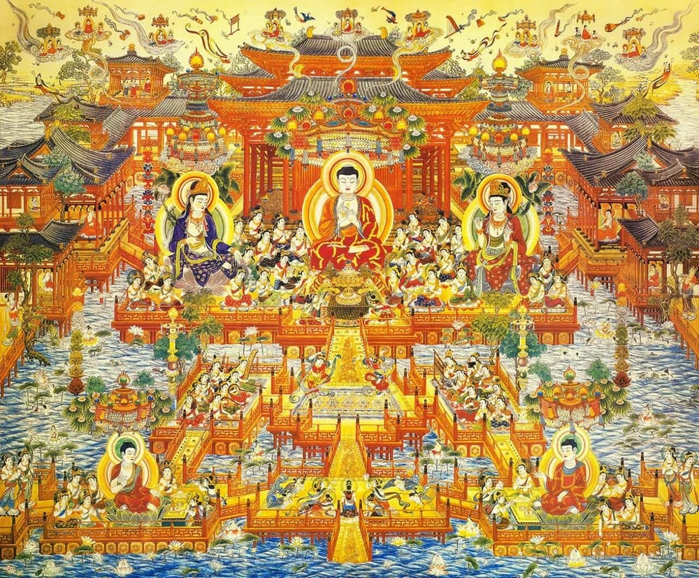把善業轉到極樂世界去